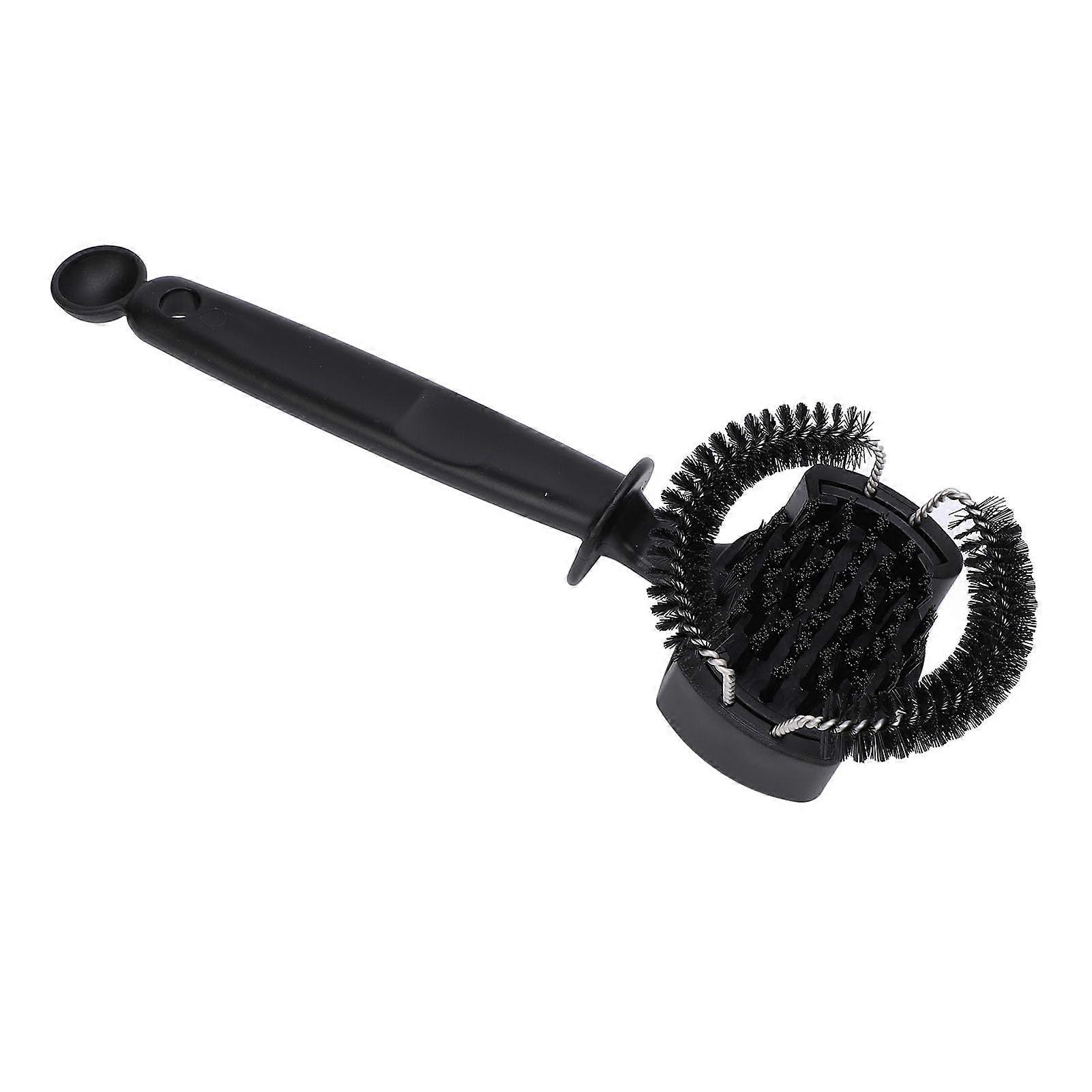 Coffee Machine Cleaning Brush with Long Handle 58mm Group Head Espresso Cleaner for Kitchen