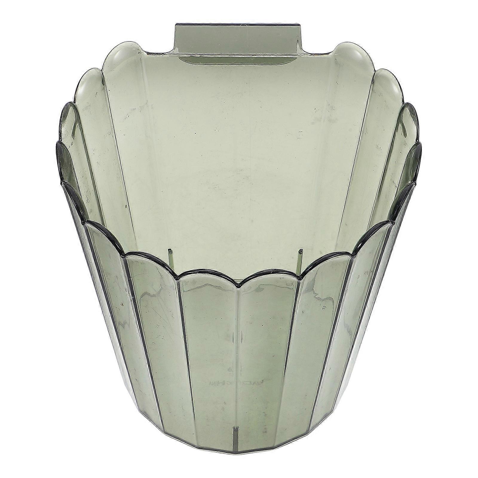 Wardrobe Trash Can Hanging Kitchen Trash Can for Storage Use Green