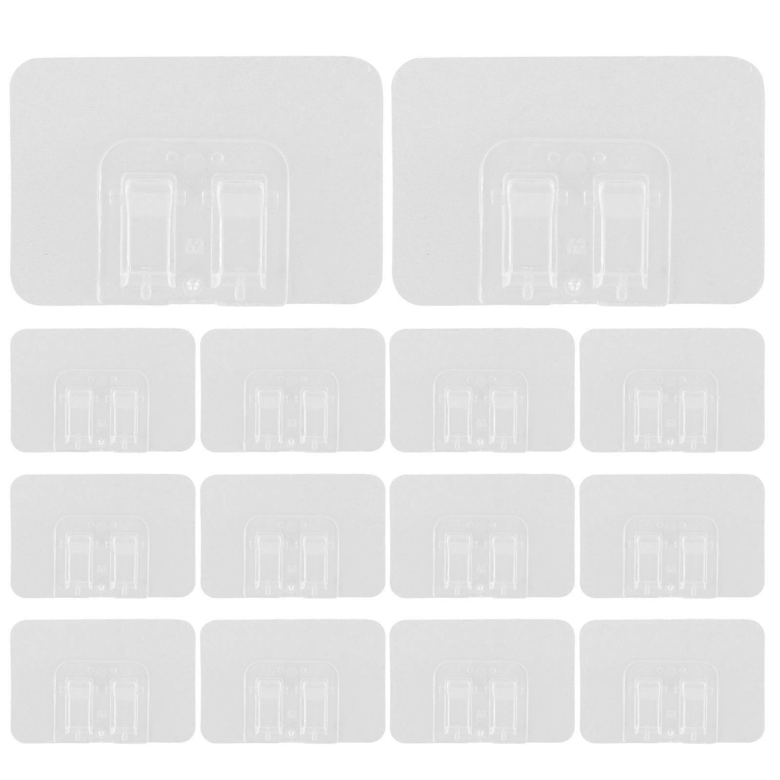 Adhesive Light String Hooks for Outdoor Hanging Clips 50Pcs