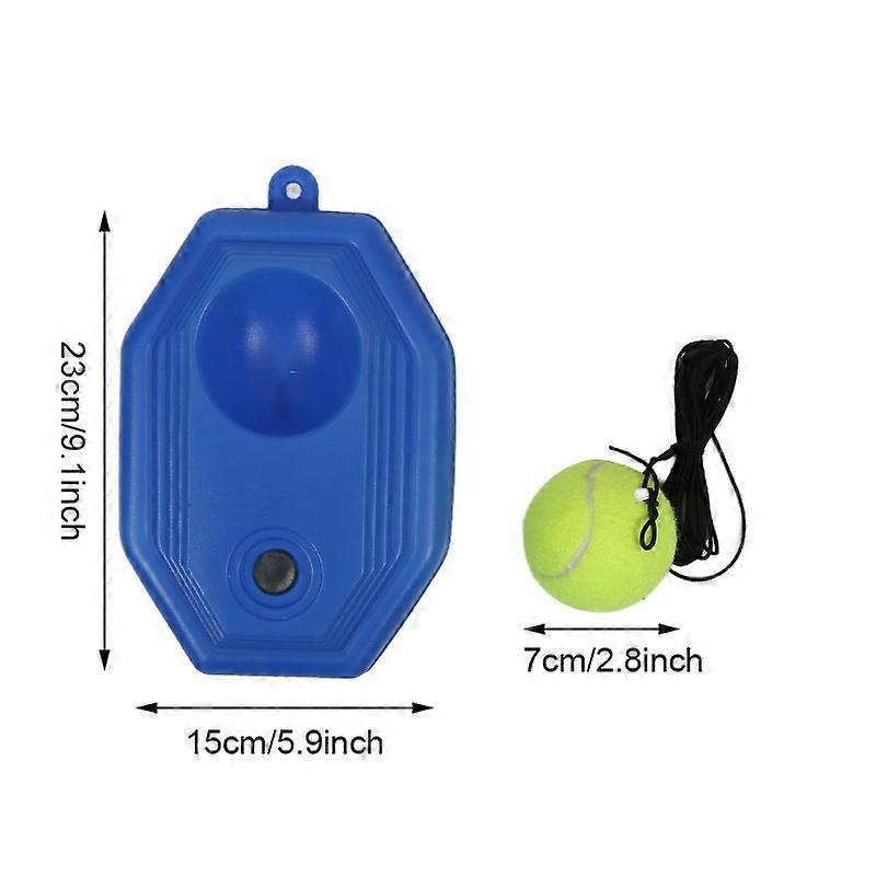 Tennis Trainer Rebound Ball with String Baseboard Self Study Tennis Dampener Training Tool Exercise Equipment