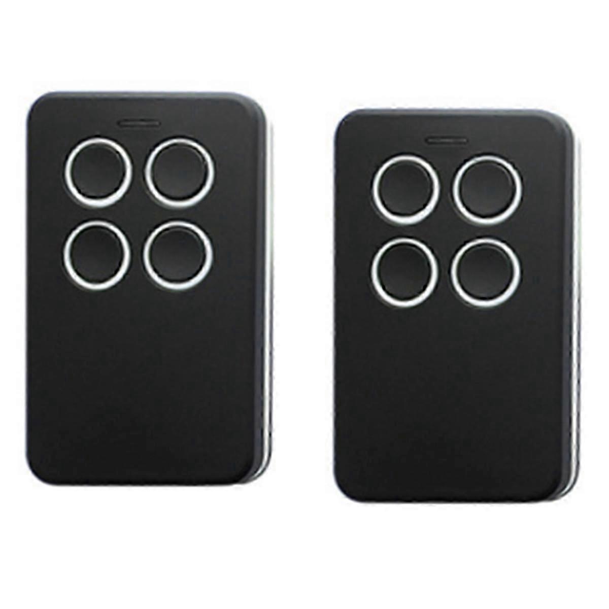 2pcs Universal Multifrequency Garage Remote Gate Remote Control 280-868MHZ for All Fixed Code and P-JJ