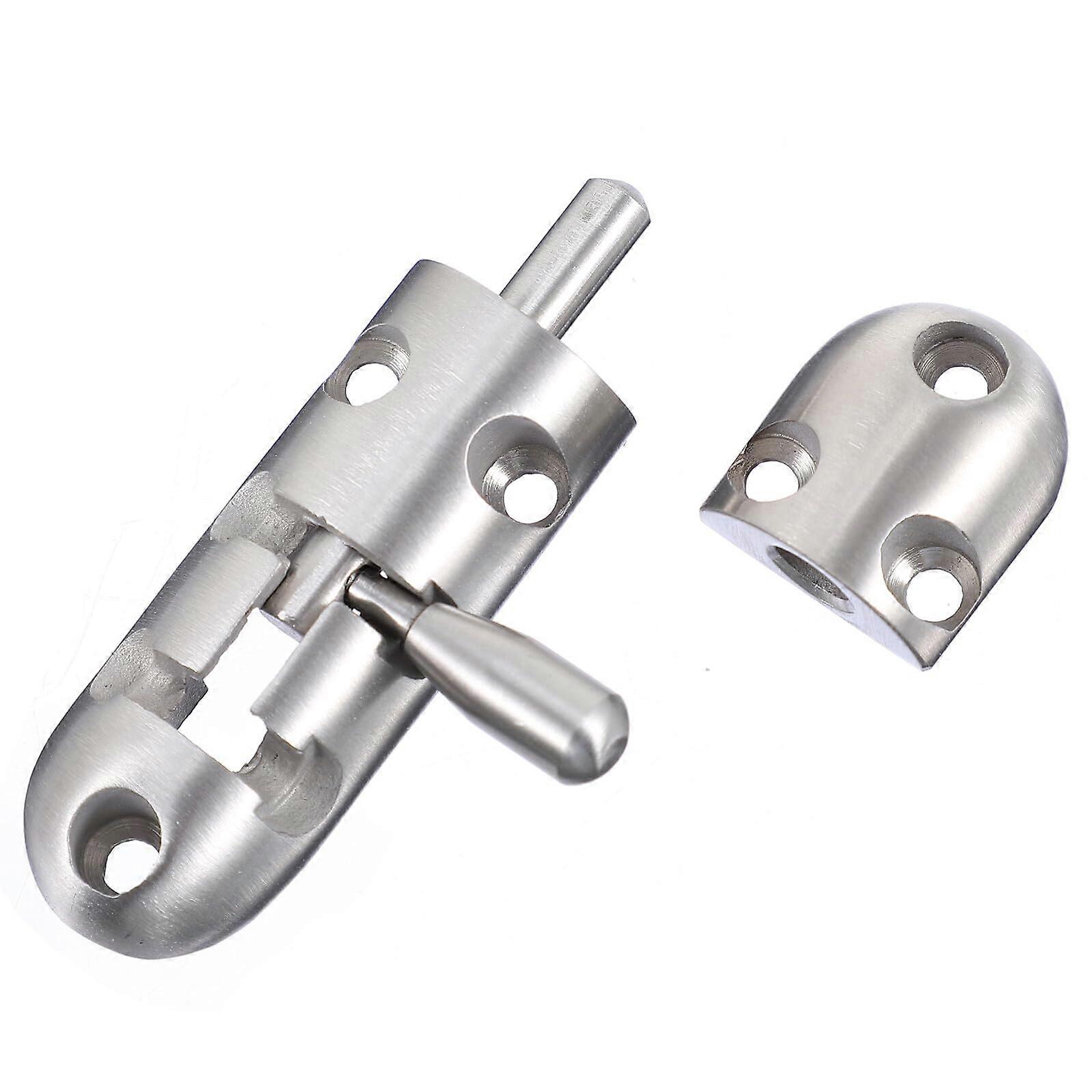 Heavy Duty Stainless Steel Door Bolt Sliding Latch with RustResistant Finish for Home Security