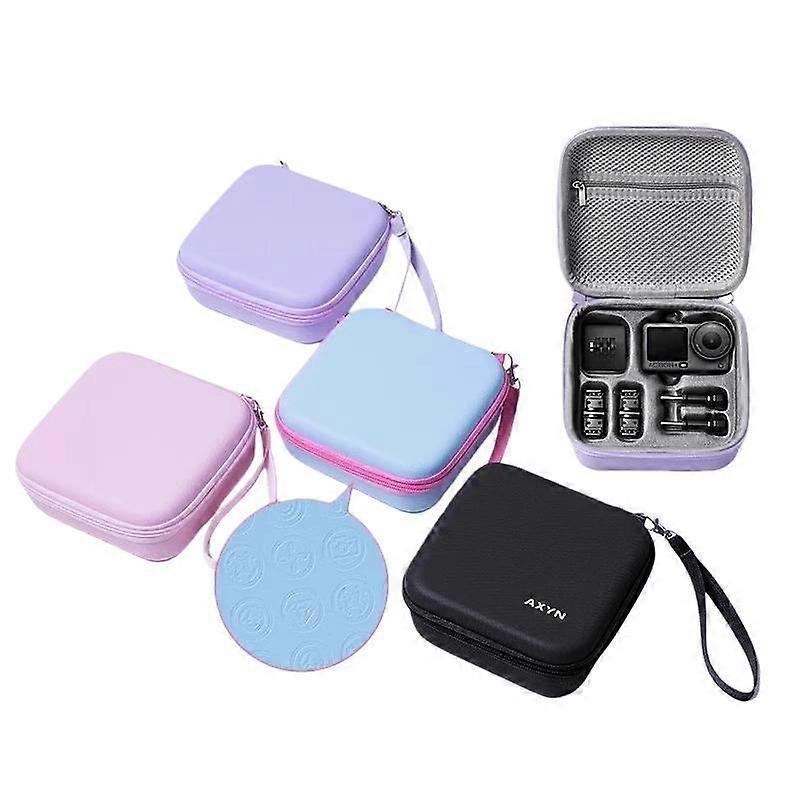 For DJI Osmo Action 6 Standard Combo Macaron-Colored Storage Box Bag