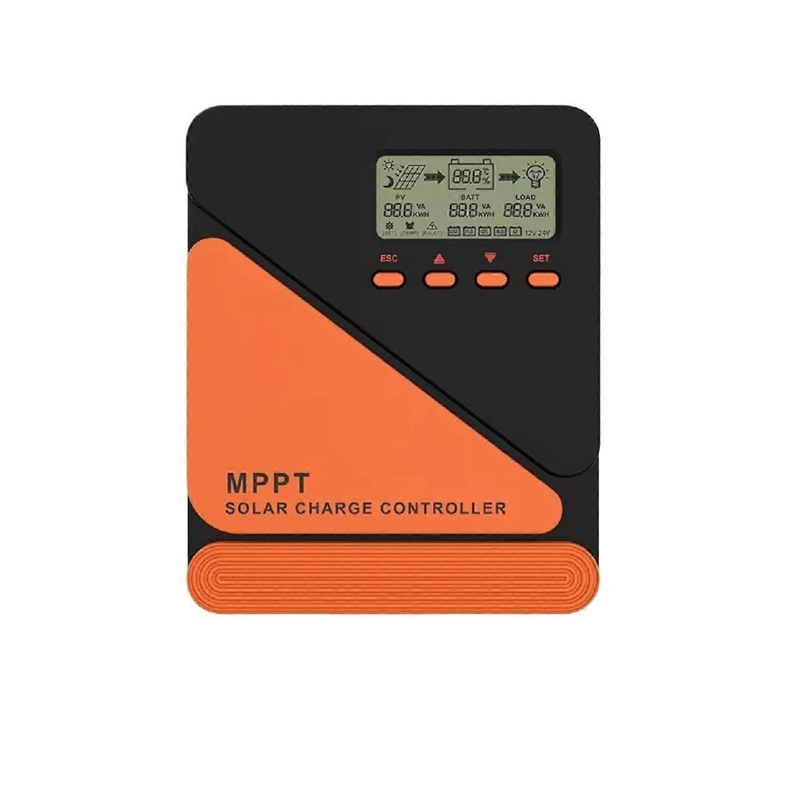 Solar Charge Controller MPPT 20A 40A 60A Real MPPT Power Point Tracking 12V 24V LeadAcid/Lithium Battery Compatible