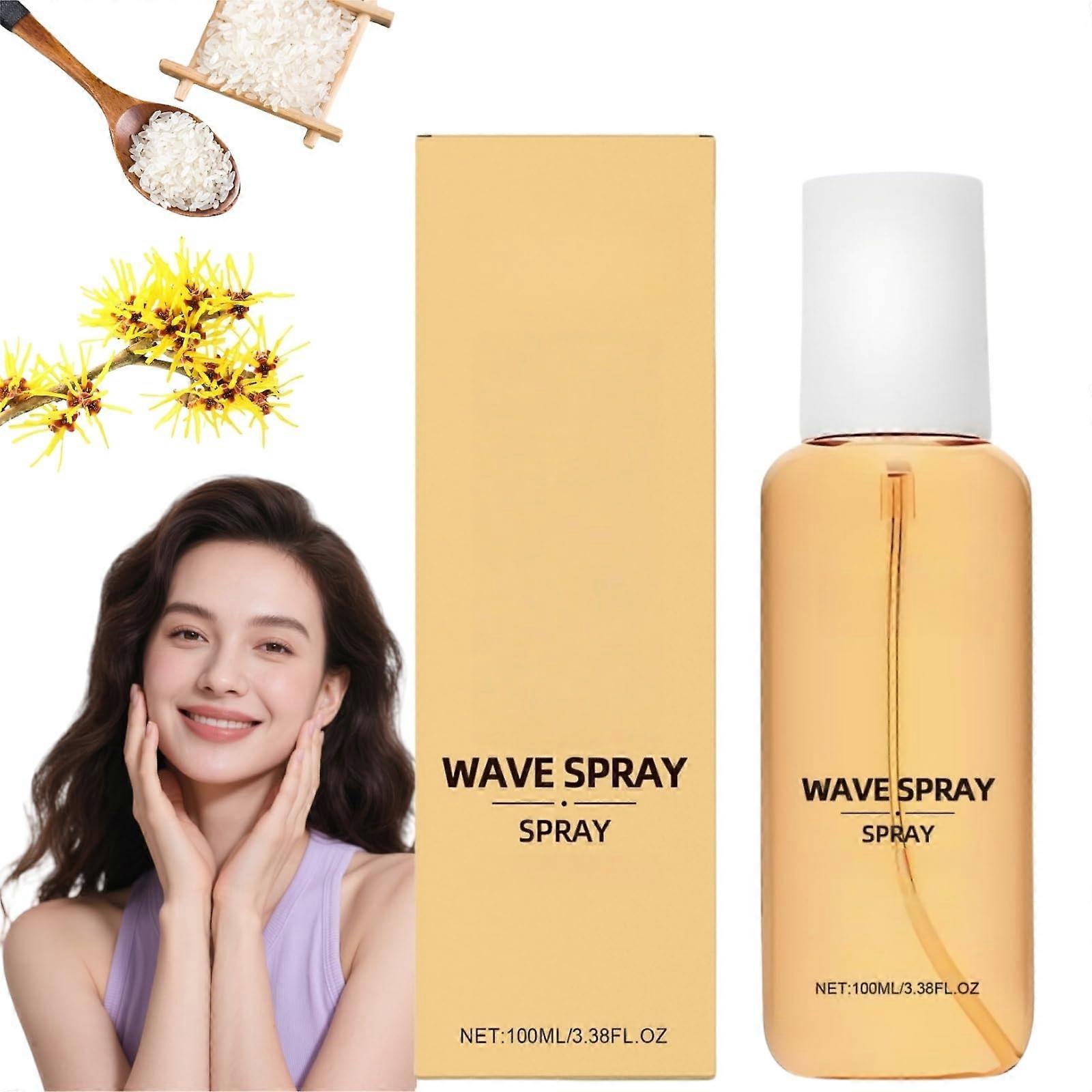 Hair Styling Spray with LongLasting Curl Hold, Anti Frizz Texturizing for Volumizing Waves