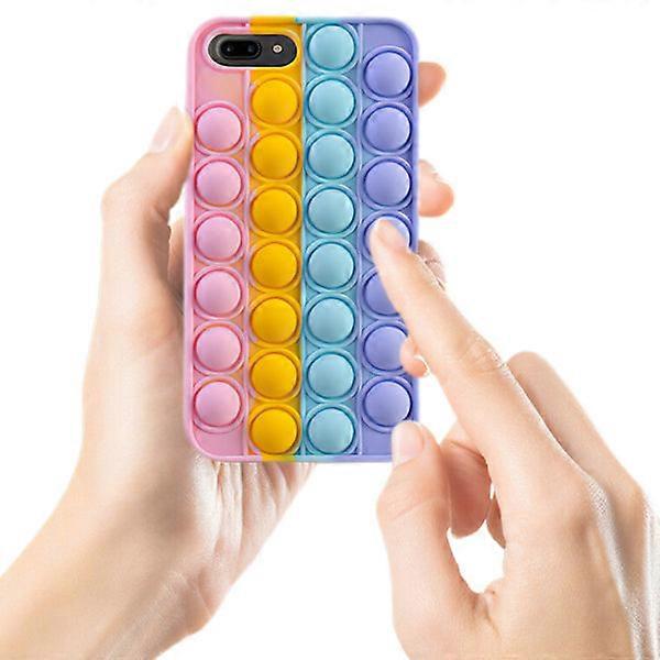 Compatible avec iPhone 6 Plus/7 Plus/8 Plus - Étui / Protection / Pop It Fidget compatible avec iPhone 8 Plus