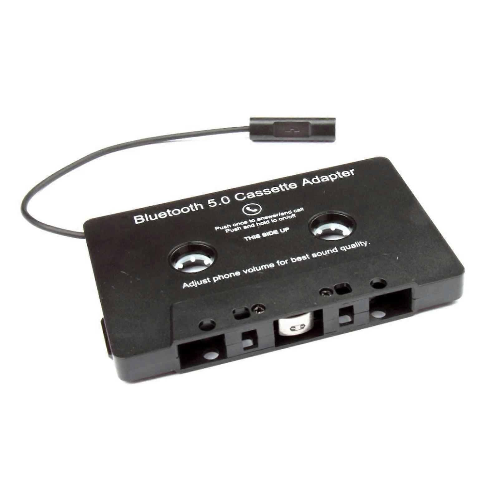 Bluetooth Cassette Adapter for Car Stereo with Hands Calling and Rechargeable Design