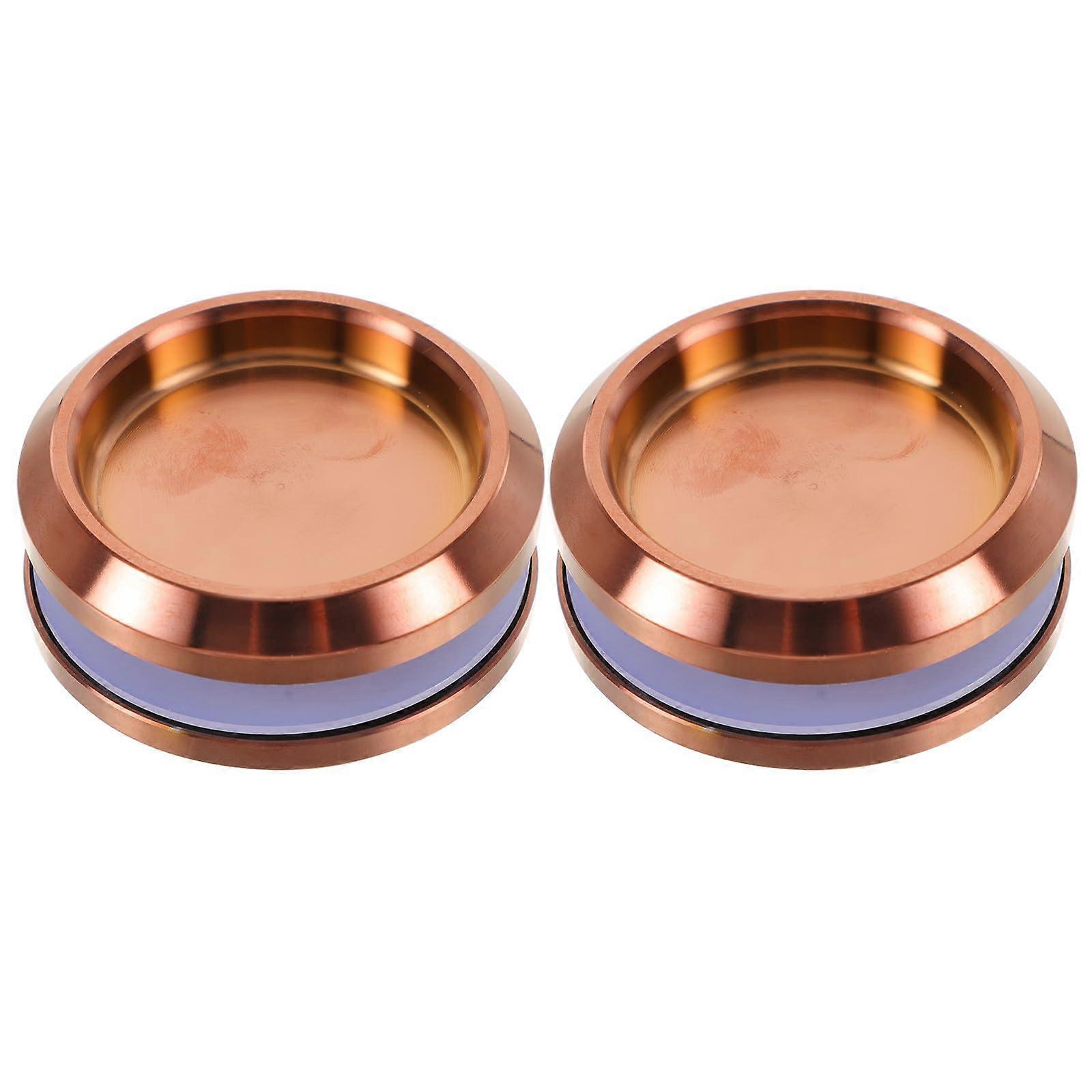 2pcs Stainless Steel Shower Door Handles Rose Gold DoubleSided Glass Pull Knobs RustResistant
