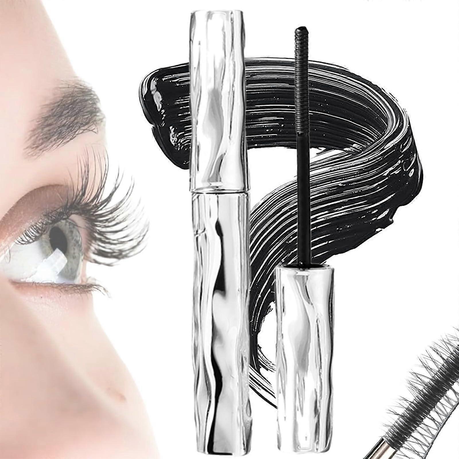 Waterproof Mascara Primer with 3D Curling Wand, SweatResistant QuickDrying Lengthening Lash