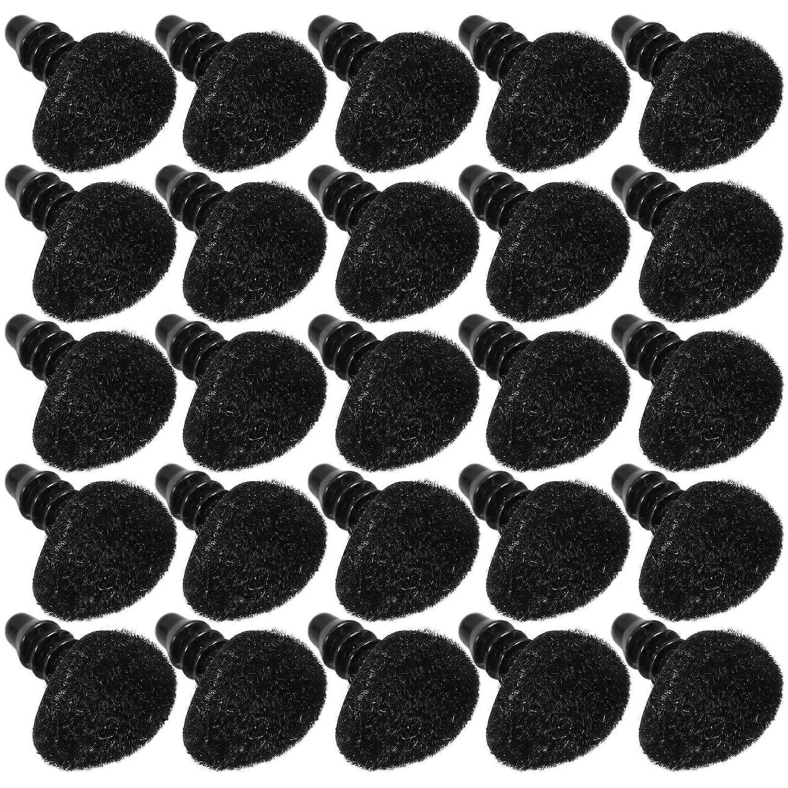 100Pcs Mini Nose Set for Stuffed Bear Making with Plastic Nose Accessories