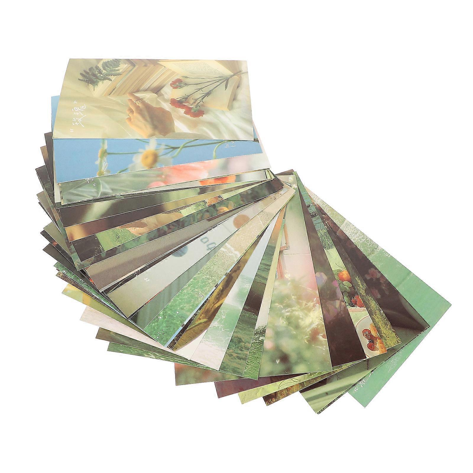 Scrapbook Decorative Material Cards for Notebook Decoration 30Pcs