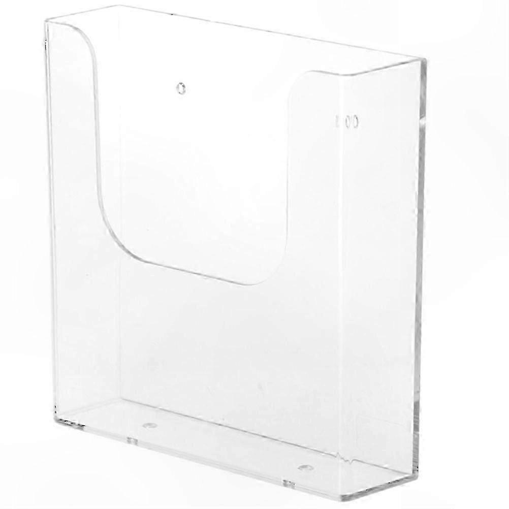 2025 Plastic Wall Mount Document Organizer for Office File Storage Rack Paper Holder