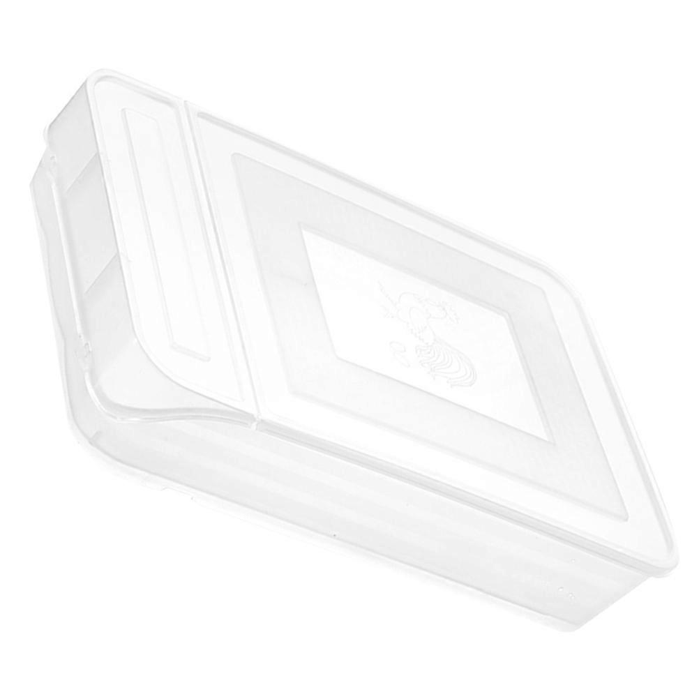 Refrigerator Egg Holder For Kitchen Use With Space Saving Function In White 1Pc Durable For Egg Preservation