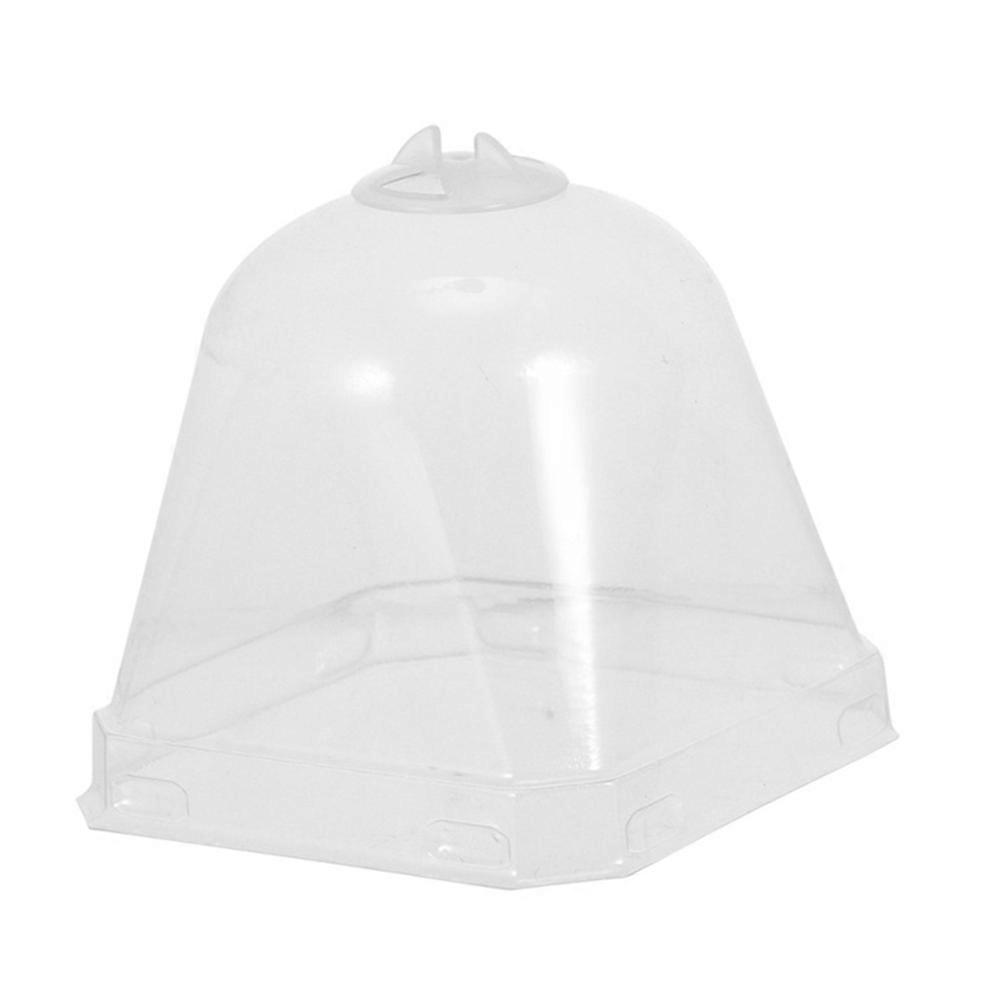 Breathable Stuffy Covers Plastic Dome for Succulent Plants 4Pcs