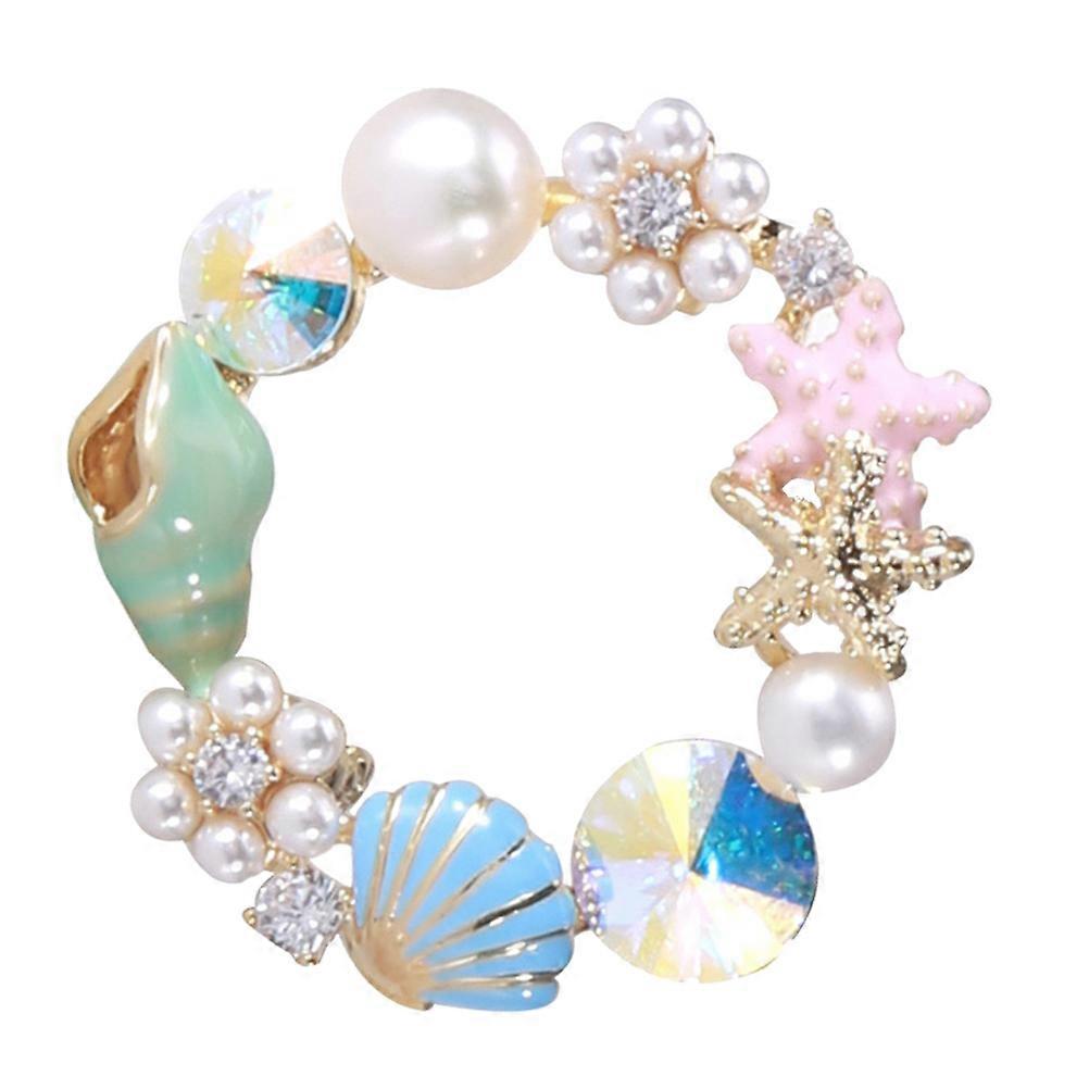 Decorative Brooch Shape Multi-Colored Imitation Accessory 1Pc