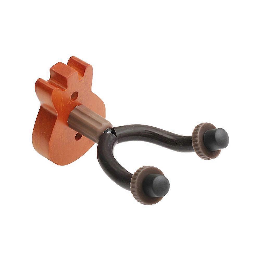 Instrument Wall Mount Ukulele Guitar Wall-mounted Rack Home Use Safe Storage 1Set