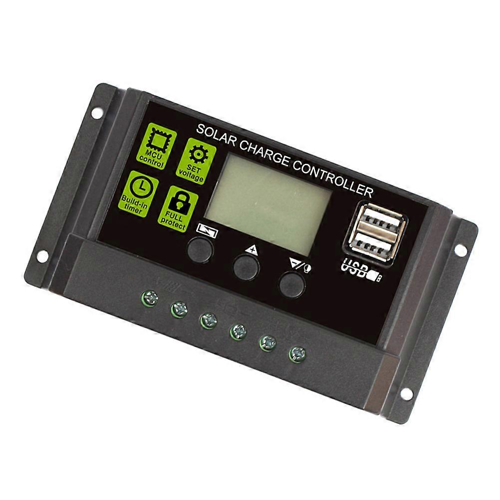 Fashionable Shell Automatic Universal Controller 30A For Solar Panel Users With Short Circuit Protection 1Set