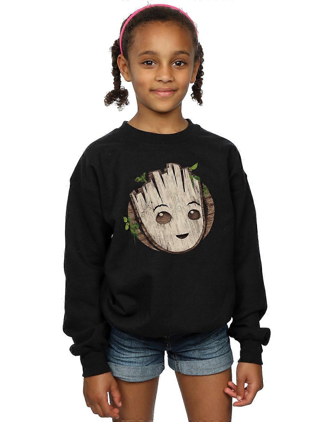 Marvel Jenter Jeg Er Groot Tre Hode Sweatshirt