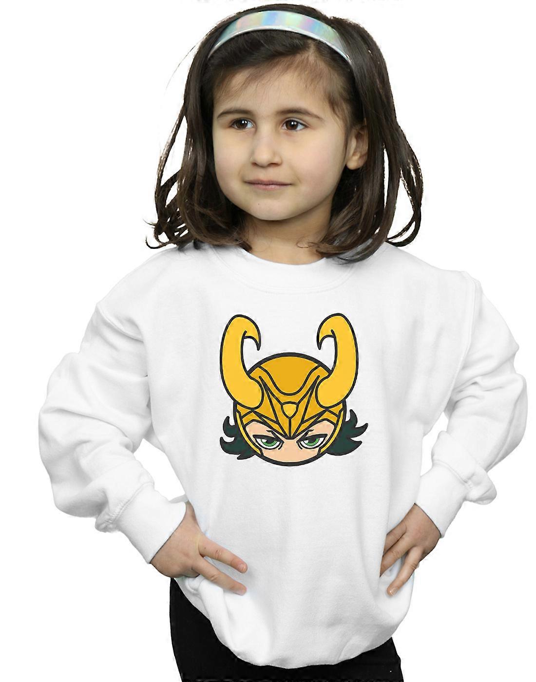 Marvel Girls Loki Close Up Sweatshirt