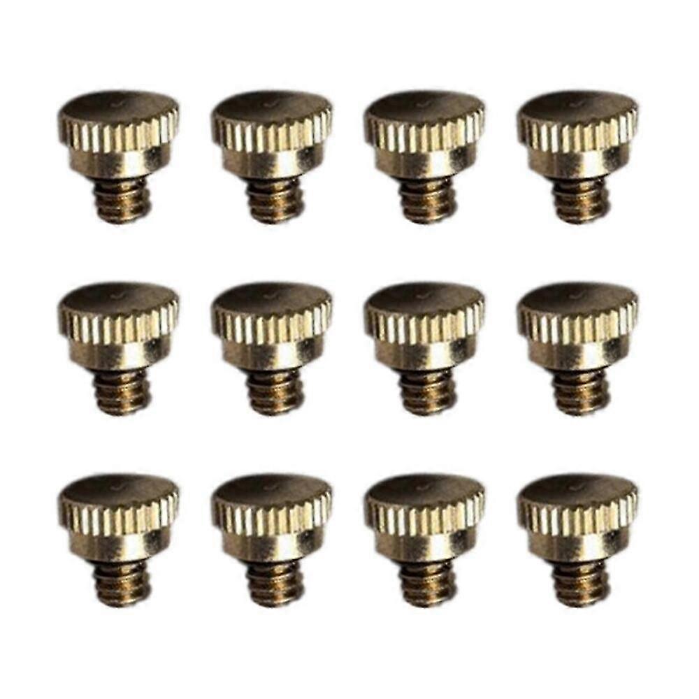 Brass Misting Nozzle Plug ,Thread Misting Nozzle Plug 12Pcs