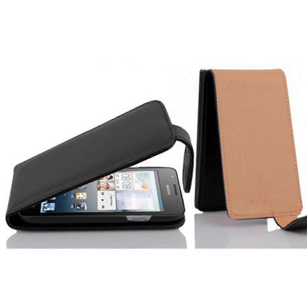 Huawei ASCEND G510 / G520 / G525 Flip Case - with Textured Surface