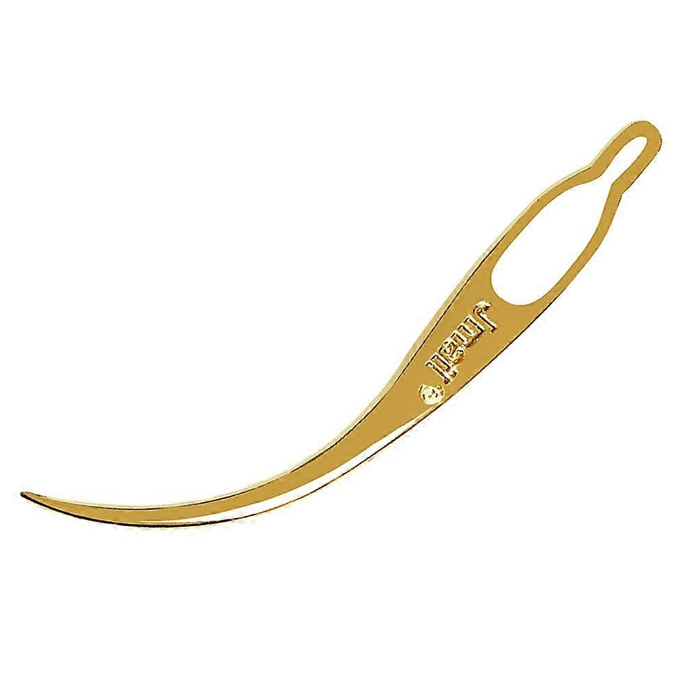 Golden Interlocking Tool for Dreadlocks with Controlled Tightening and Precision Handling