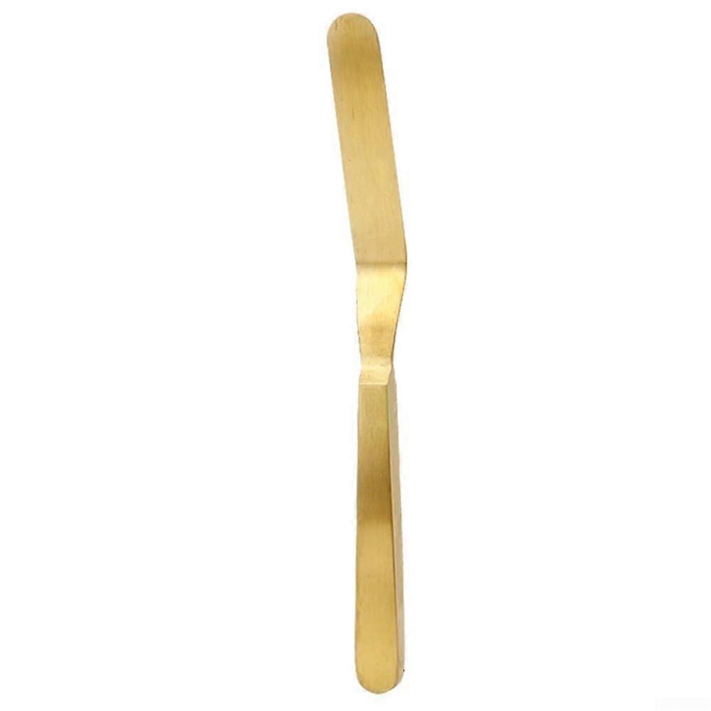 8 Inch Stainless Steel Offset Spatula with Ergonomic Handle for Professional Cake Decorating