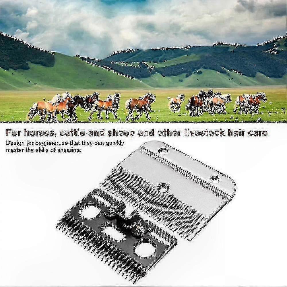 Medium Horse Clipper Blades Compatible with Various Clippers
