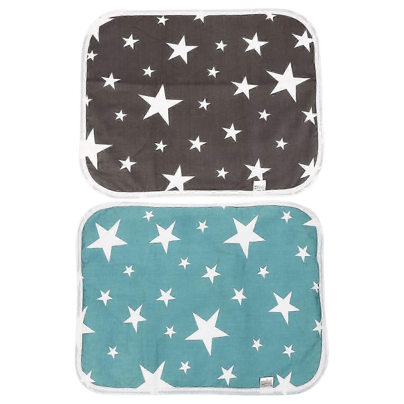 2Pcs Pet Cage Liners Reusable Hamster Cage Liners Washable Pet Training Cushions