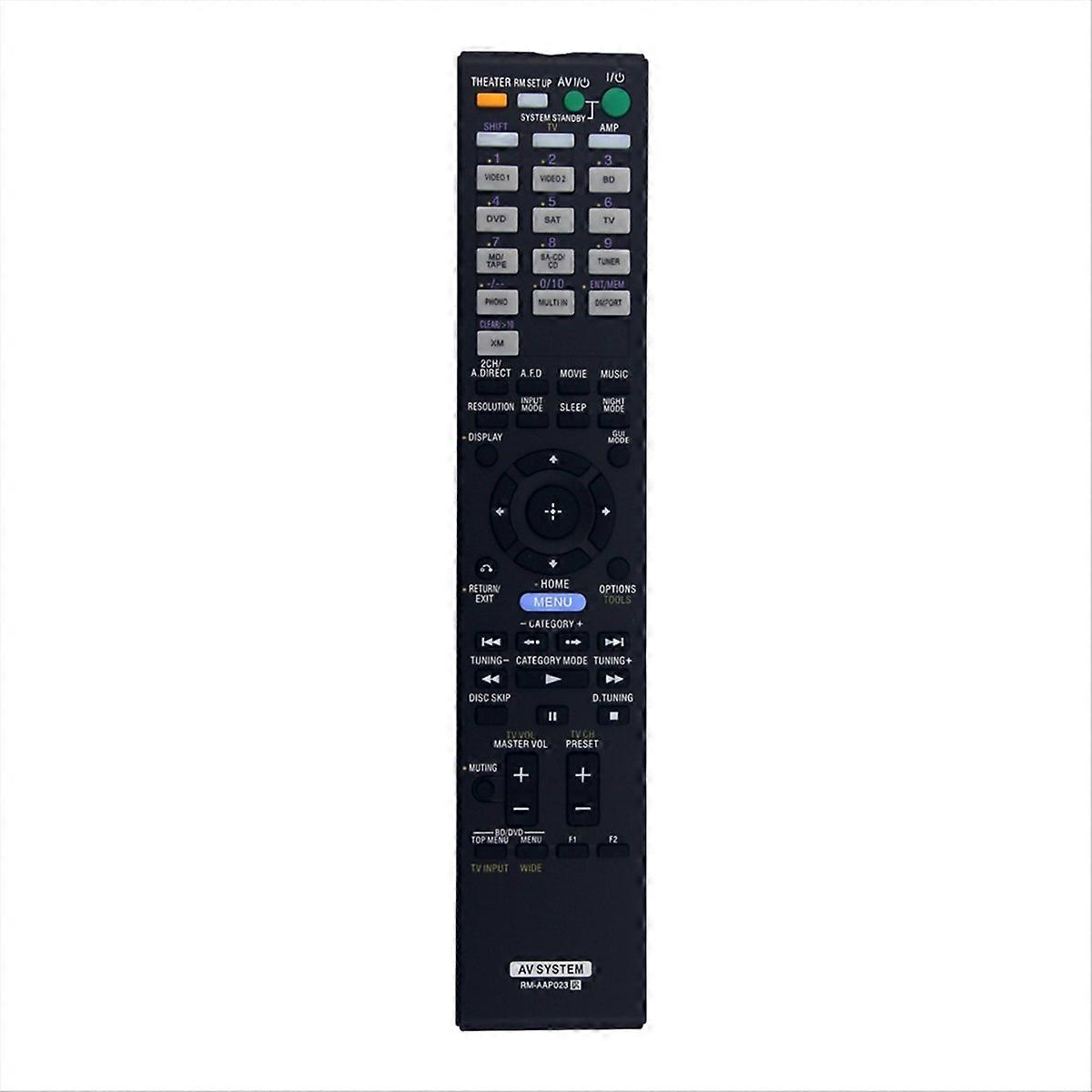 Remote Control RM-AAP023 Replacement for AV Receiver