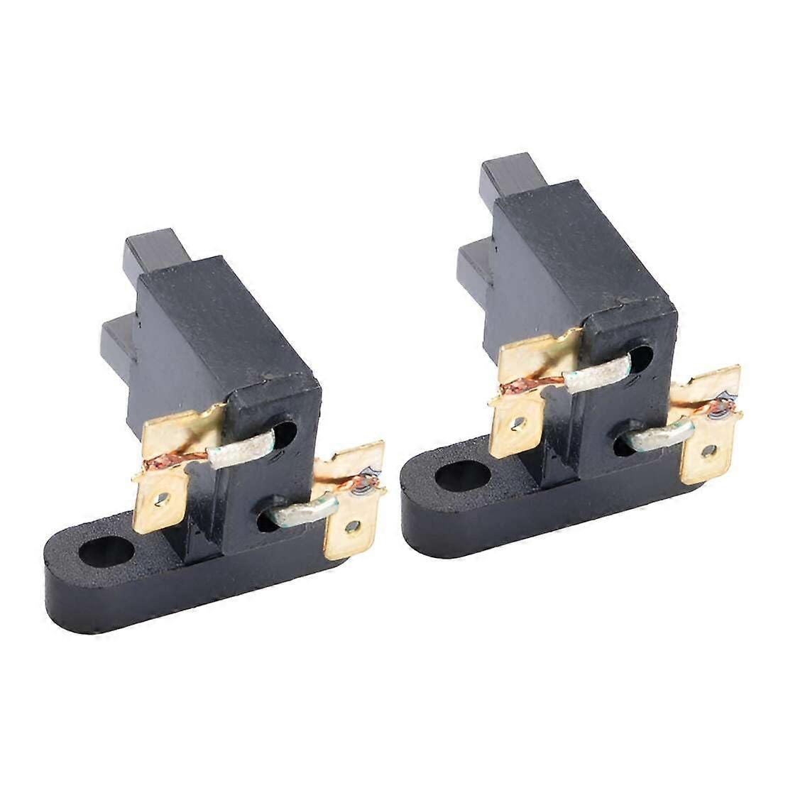 2Pcs 168F Generator Carbon Brush Assembly for 2KW3KW Gasoline Generator, LongLasting Replacement