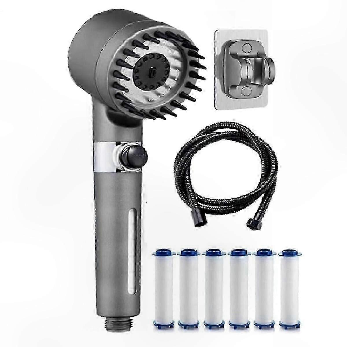 High-Pressure Handheld Showerhead with Filter
