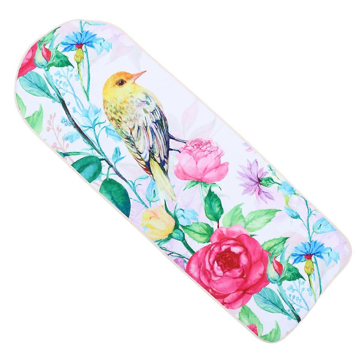 Ironing Board Protection Sheet Heat-Resistant Multi 140x50cm Rectangular Shape 1Pcs