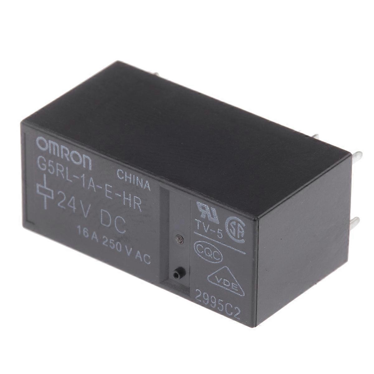 Omron Relay Spst 24v Dc 16a Pcb Mount G5rl-1a-e-hr Dc24