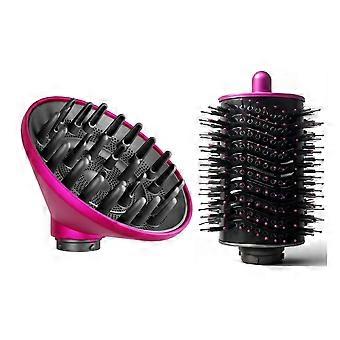 Diffuser+ Curl -diffuusorikiinnike Airwrap Airwrap HS01 HS05 HS08 -hiustenkuivaajaan, nopeampi ja muotoile kiharat, Hair Rose
