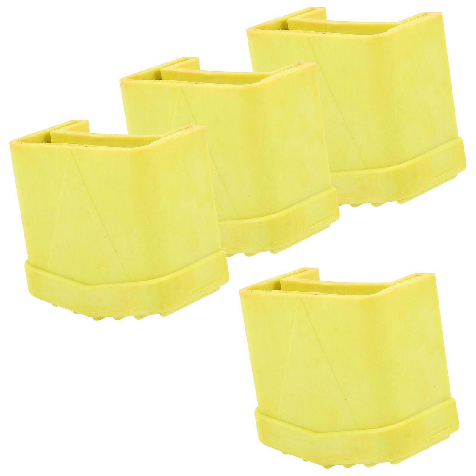 Non Slip Ladder Feet Covers Deep Ridge Bottom Engineering Projects 4Pcs