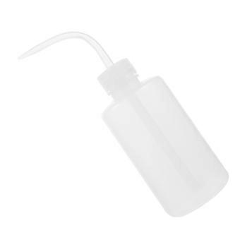 Transparante plastic wasfles voor opslag, 1 stuk, inclusief weegschaal.