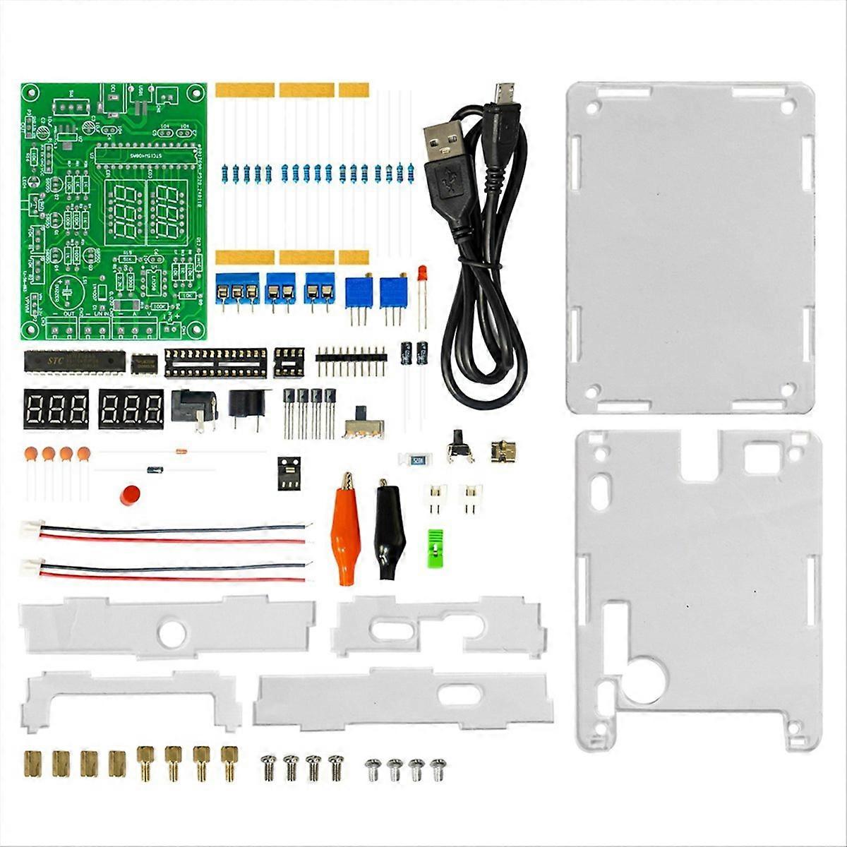 Multi-Function Meter DIY Soldering Kit Voltage Current Temperature Measurement PWM Signal Generator