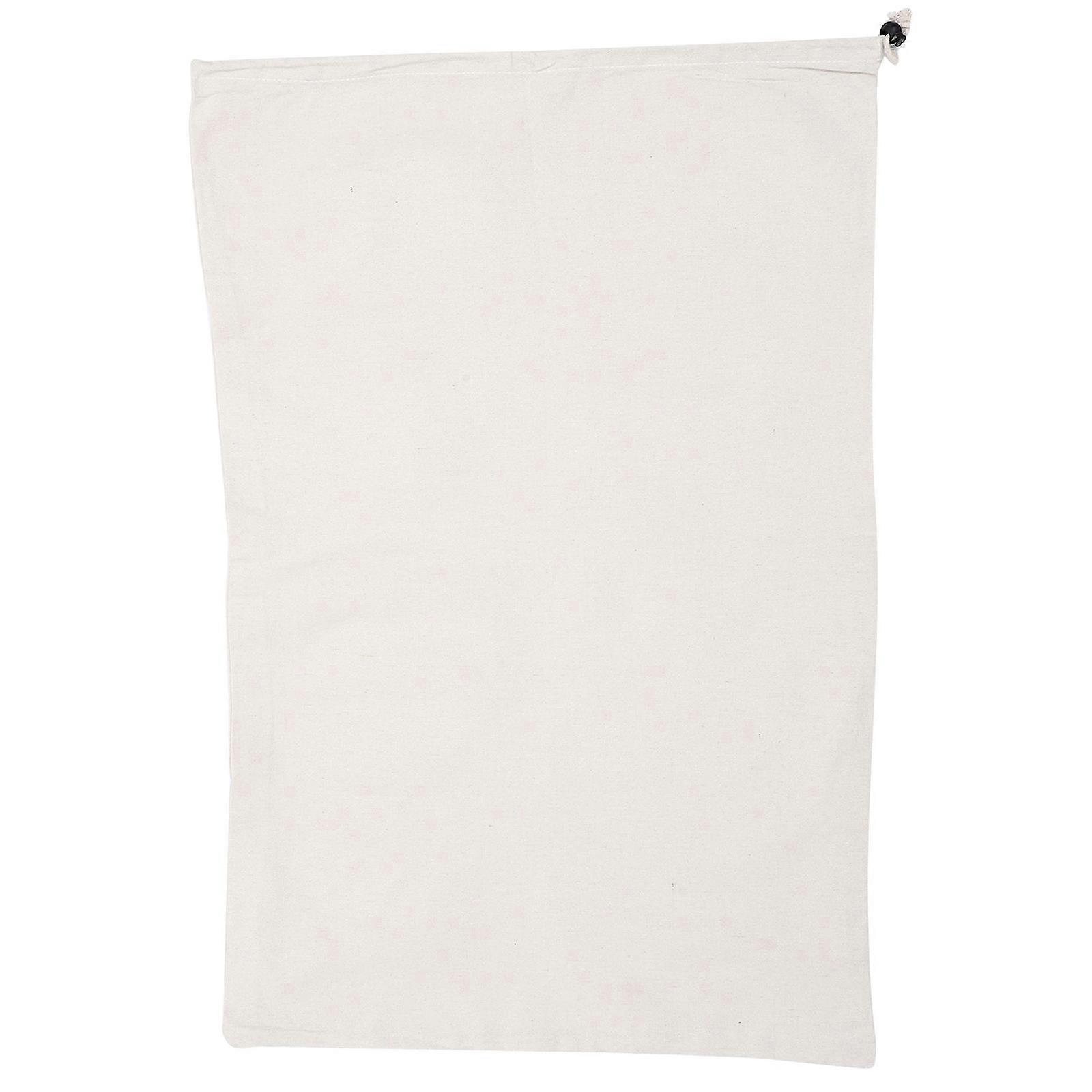 Canvas Laundry Bag Large Drawstring Bag for Storage Heavy Duty Use