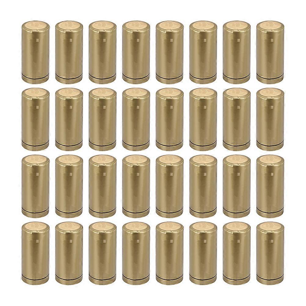 Plastic Heat Shrink Caps Caps 100Pcs for Storage Use