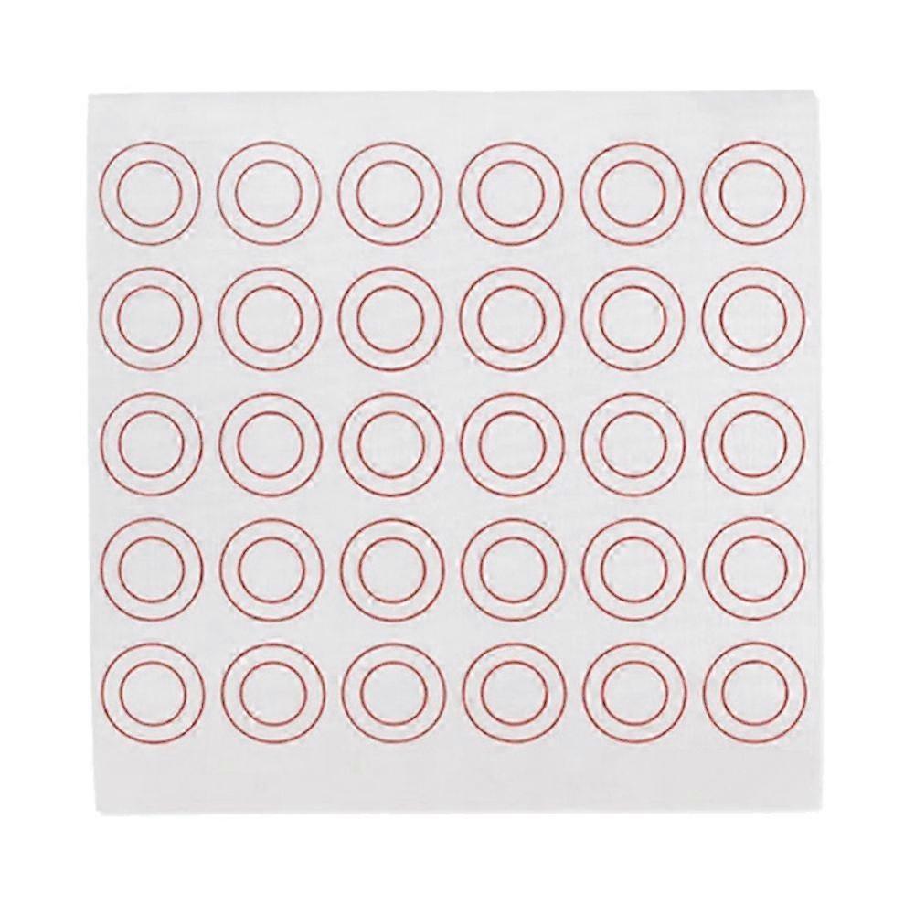 Macaron Baking Mat High Temperature Cookie Baking Tray Oven with Multi-Function Mat