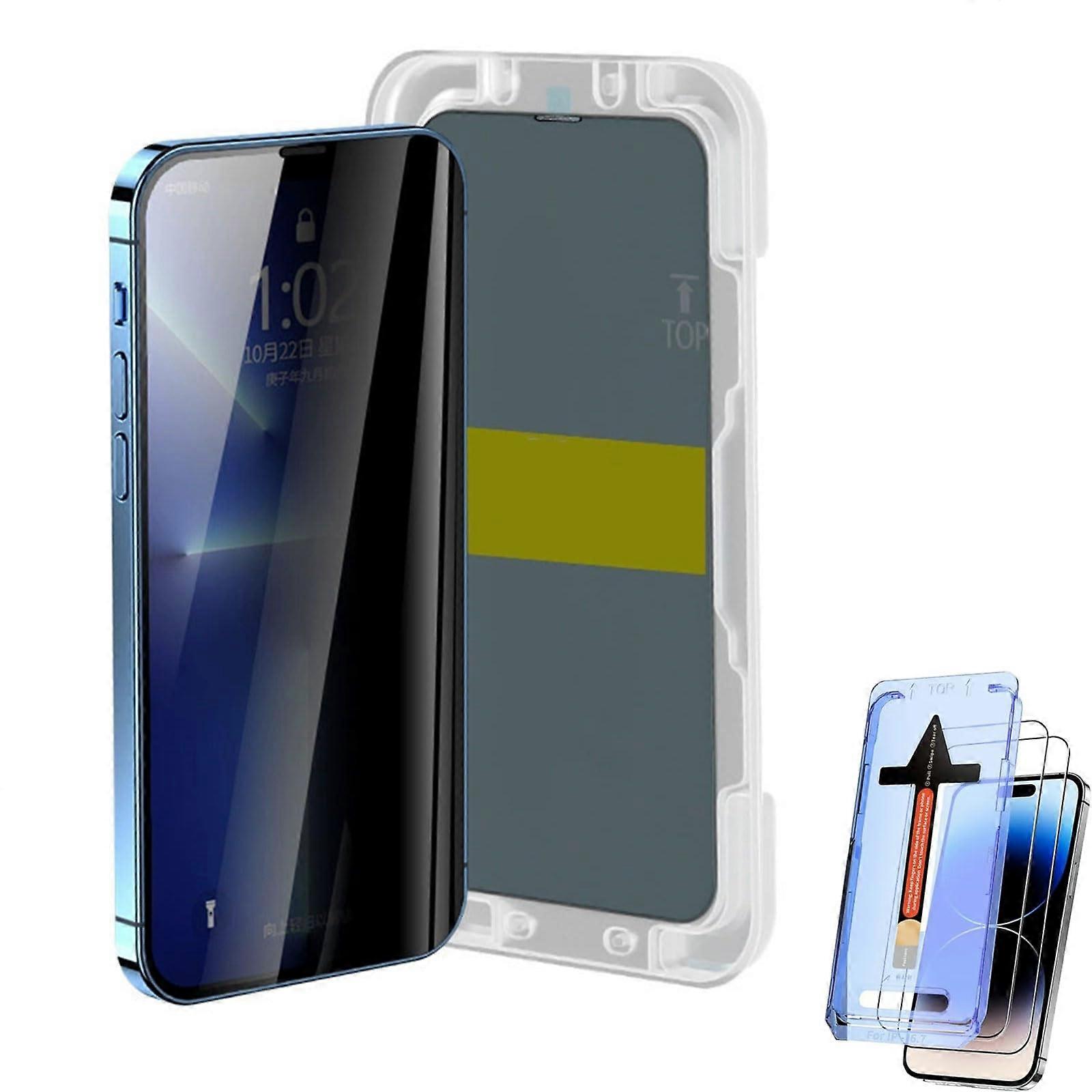 Privacy Screen Protector HD AntiGlare Dust Bubble EdgetoEdge Coverage for iPhone 14