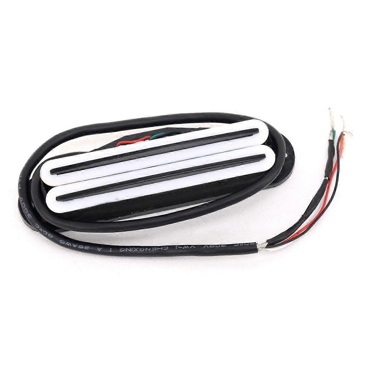 Guitar Pickup for Strat Single Coil Sized Rail with Balanced String Response and Easy Installation