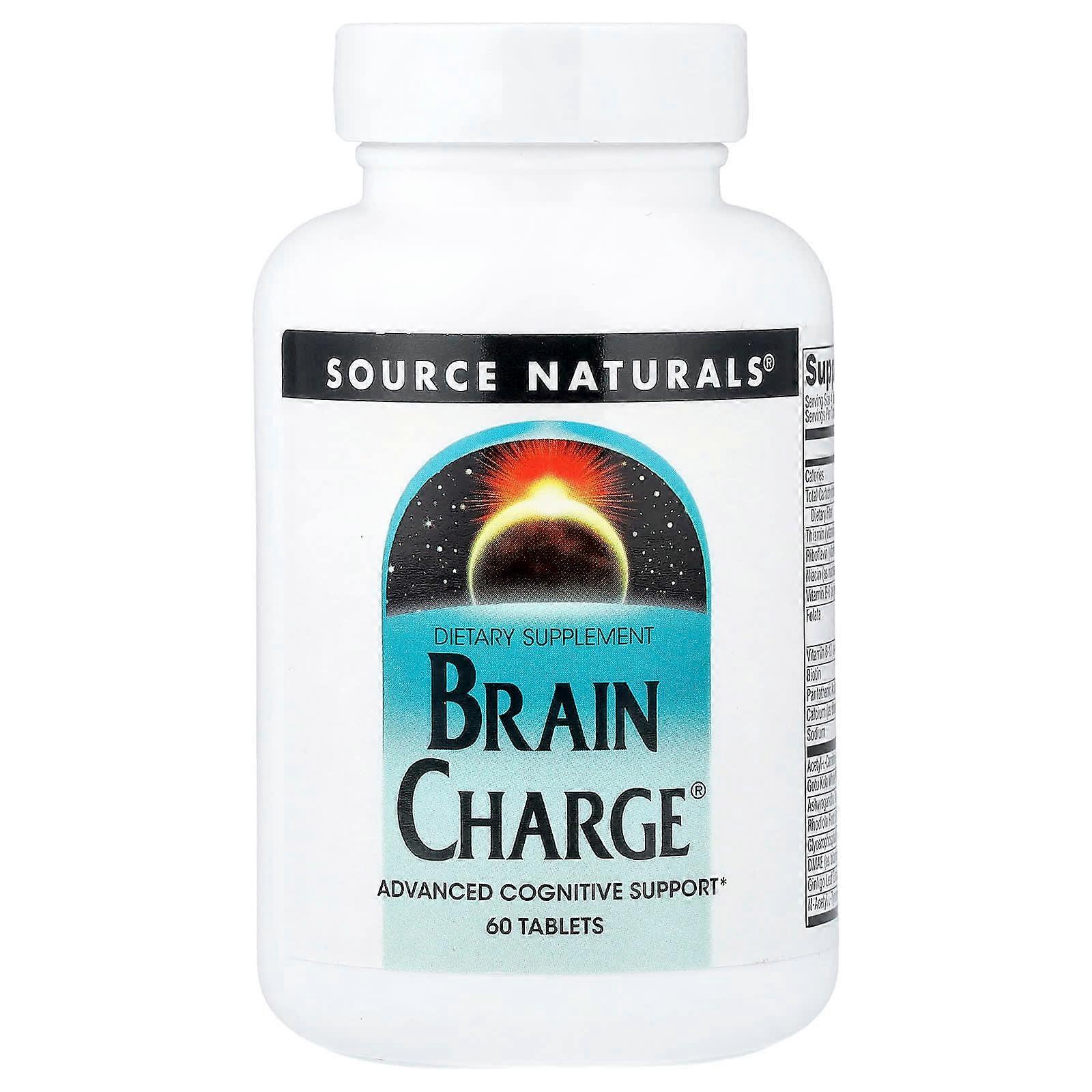 Source Naturals, Brain Charge®, 60 Tablets