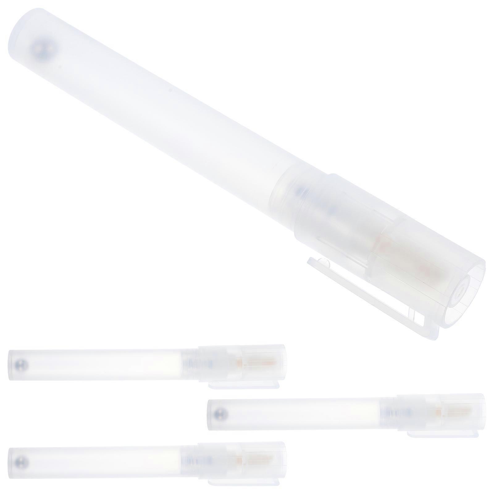 Transparent Refillable Paint Pen 4Pcs for Easy Ink Refilling