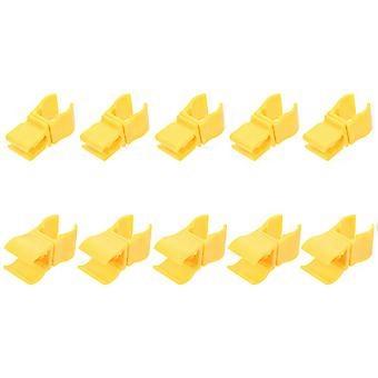 10Pcs Football Door Connector Clip for Outdoor Use Plastic Fixing Accessory
