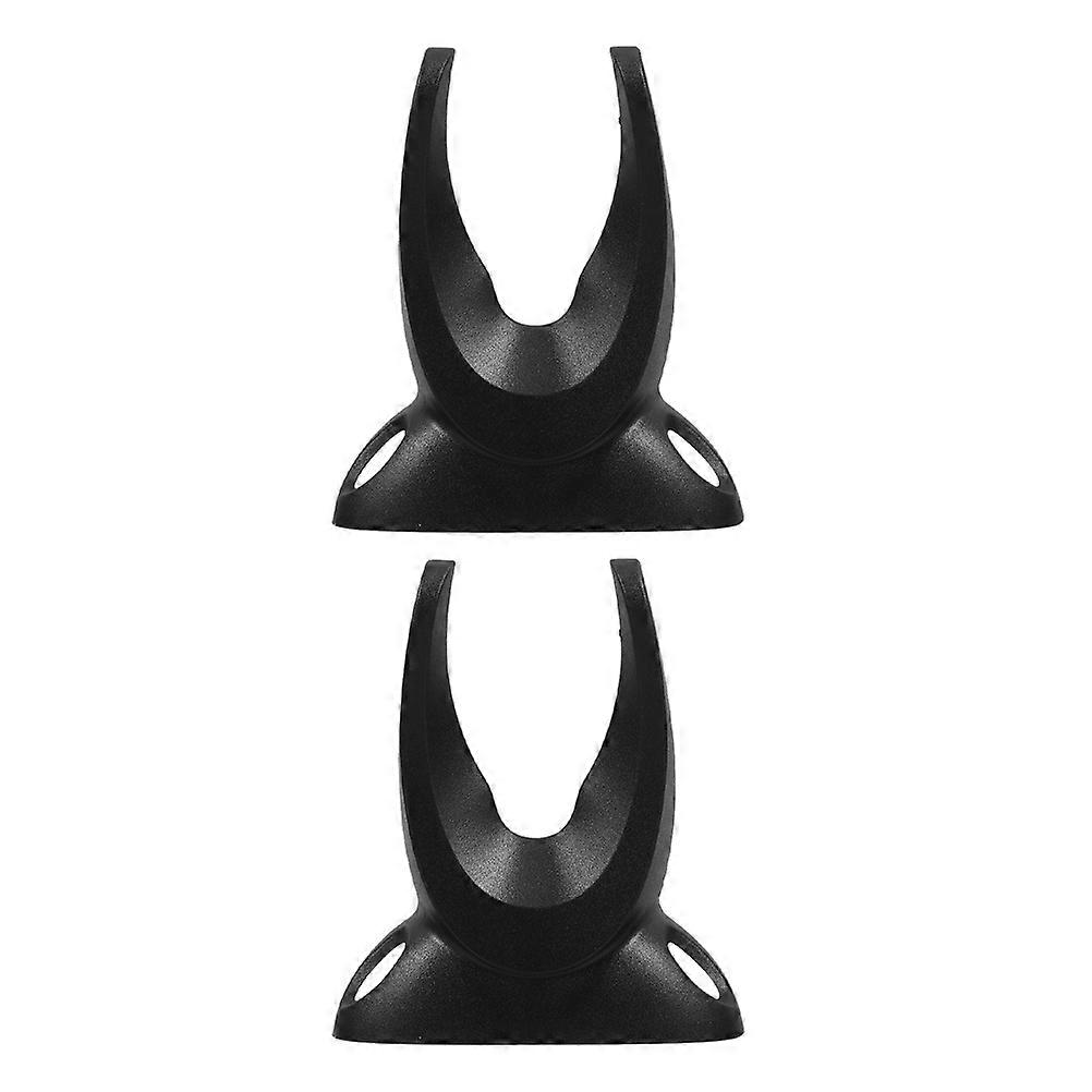 Barcode Scanner Holder Mount Stand for Handheld Scanners 2Pcs Black