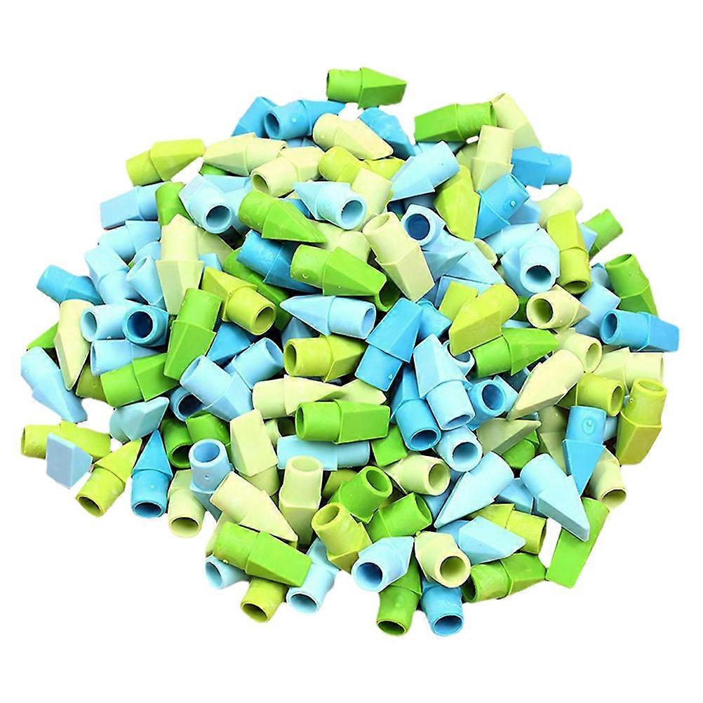 250Pcs Pencil Top Erasers for School Assorted Eraser Caps