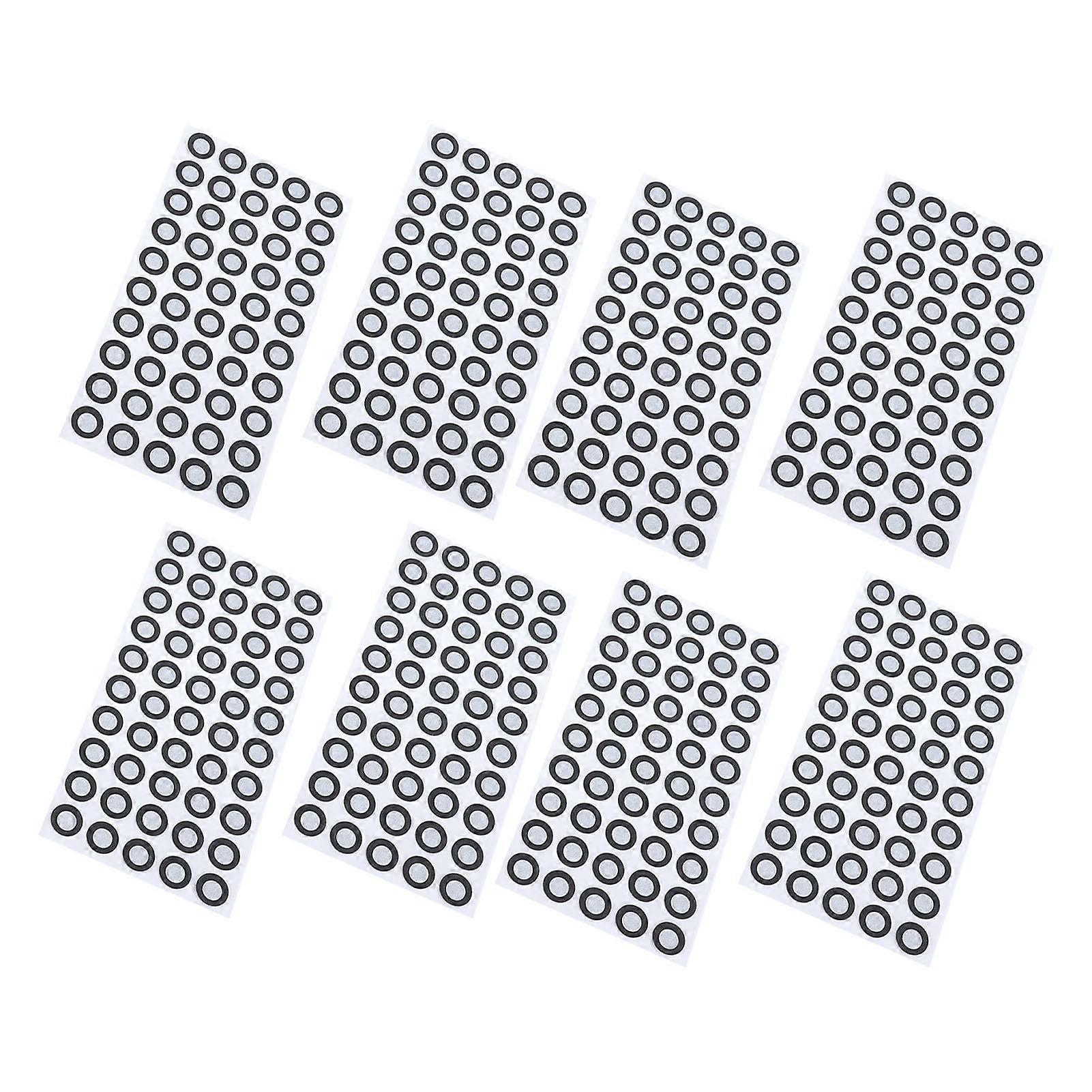 500 Pcs 3D Scanning Marker 6mm ID 10mm OD Reference Point Diffuse Reflection Markers 3D Scan Tracking Dots