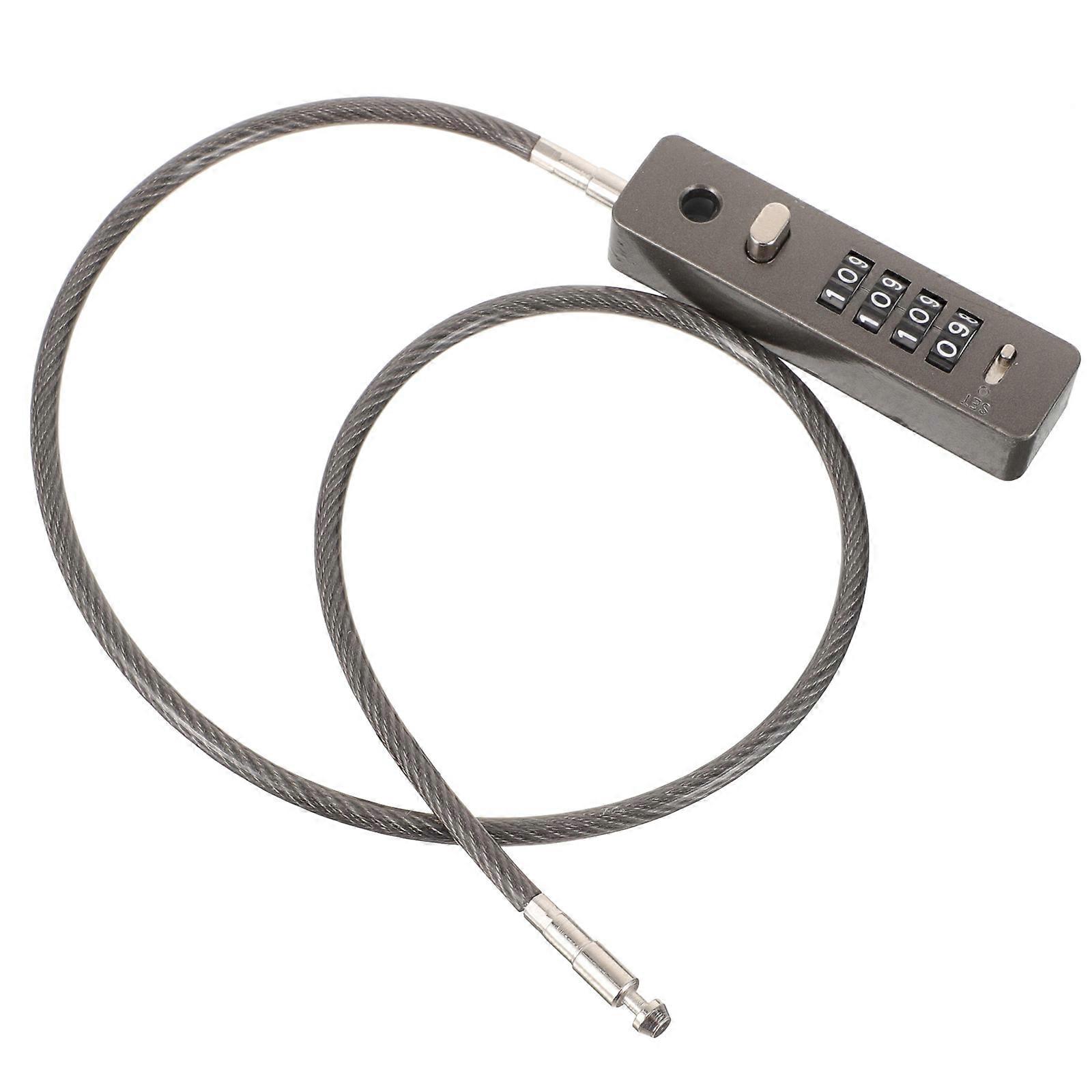 Combination Cable Lock 3Pcs for Bicycles with 4-Digit Code Protection